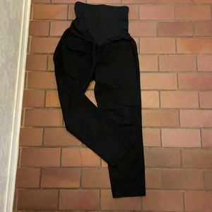 Gap Women’s Maternity Slim Crop Black Pants - 2r